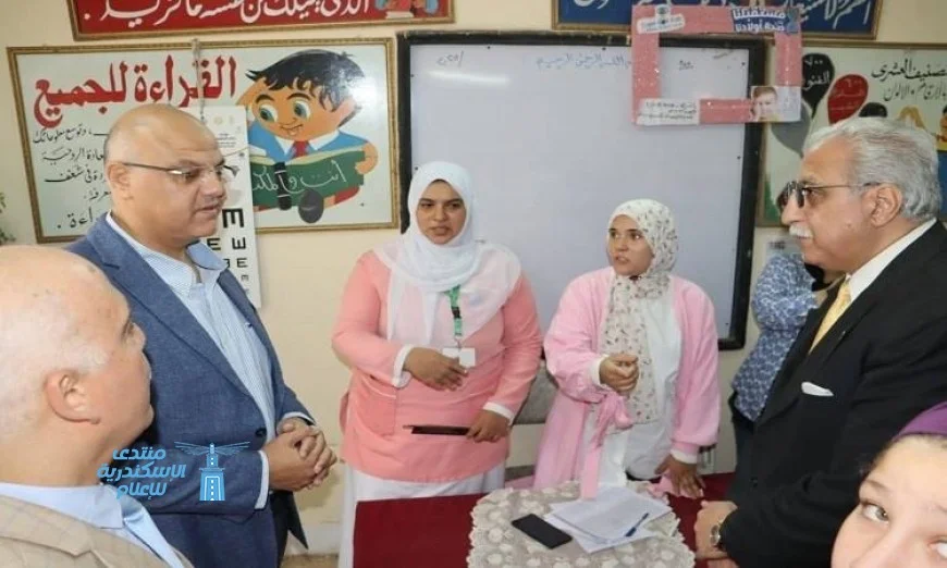 محافظ القليوبية يطلق مبادرة عيون أطفالنا مستقبلنا لفحص الطلاب بالمدارس مجاناً