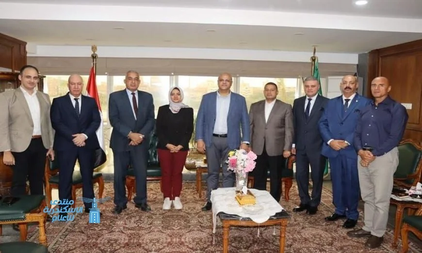 محافظ القليوبية يتناول خطة العمل والملفات السريعة مع رؤساء المدن الجدد