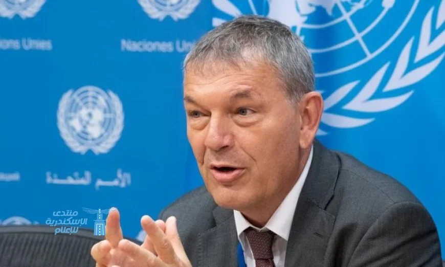 لازاريني يؤكد التزام الأونروا بتوفير خدمات التعليم للأطفال في غزة