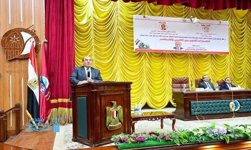 ندوة في جامعة الفيوم تستعرض انتصارات أكتوبر وأثرها من الماضي إلى الحاضر