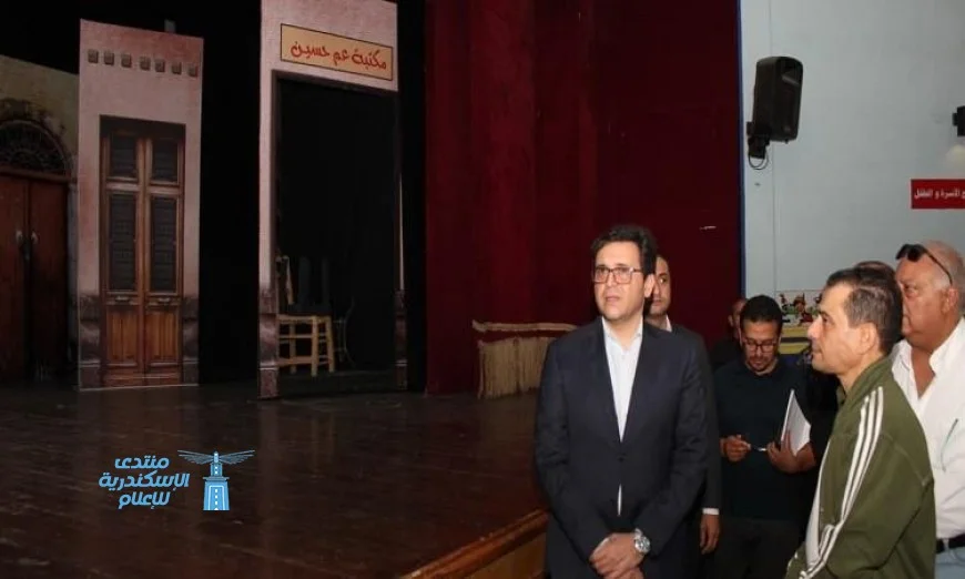 وزير الثقافة يتفقد المسرح القومي للطفل ويشدد على أهمية تطوير العروض الفنية بالصورة