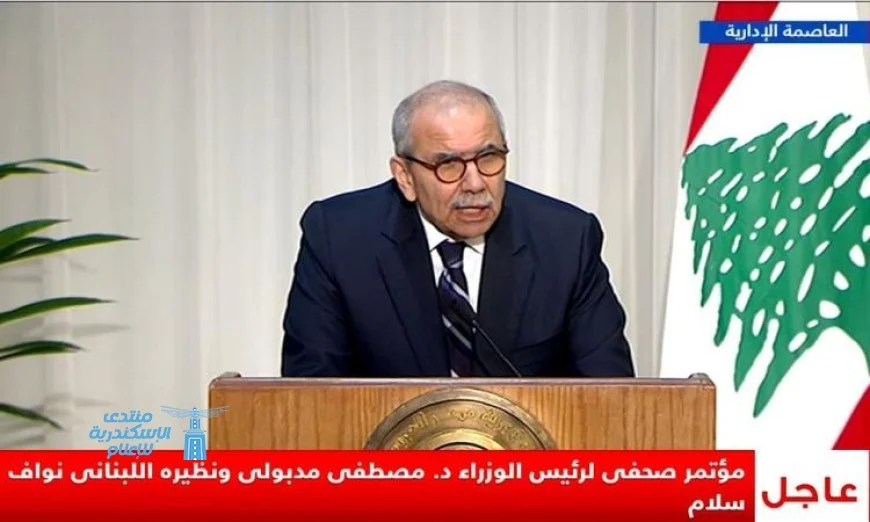 سلام يشيد بدعم مصر الثابت للبنان