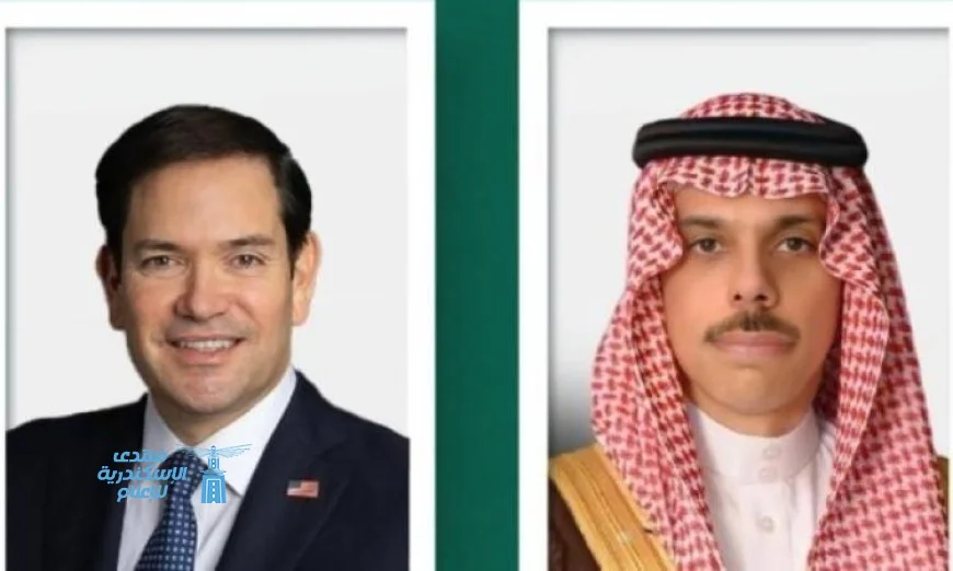 وزيرا خارجية السعودية وأمريكا يتناولان آخر تطورات الأوضاع في المنطقة