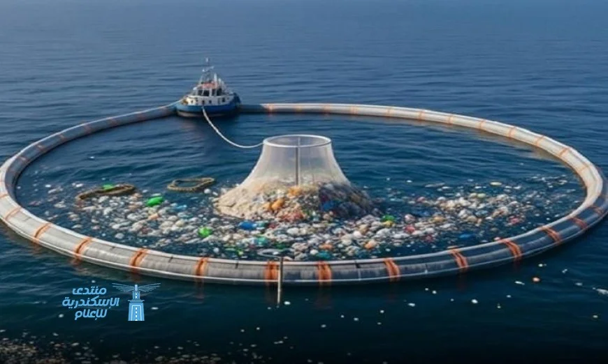 ابتكار جهاز عائم ثوري للحد من تلوث المحيطات بالبلاستيك
