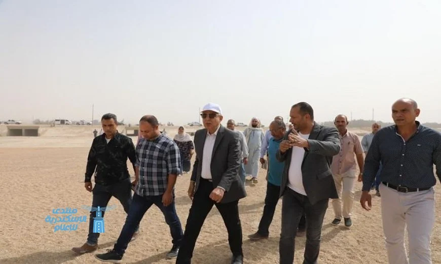 محافظ المنيا يقوم بجولة تفقدية لمخر سيل السرارية ويؤكد على أهمية التطهير الدوري والمستمر