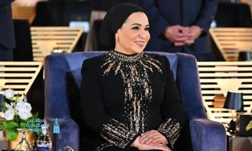 السيدة انتصار السيسي تعبر عن فرحتها بحضور افتتاح المتحف المصري الكبير