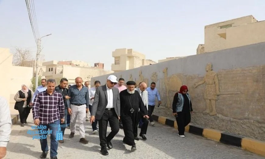 محافظ المنيا يلتقي مسؤولي المطرانية لتعزيز الاستفادة من مسار رحلة العائلة المقدسة