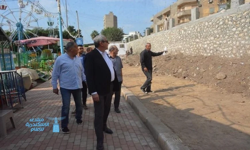 محافظ الغربية يزور الكورنيش المطور ويشرف على جودة الخدمات الحكومية في كفر الزيات