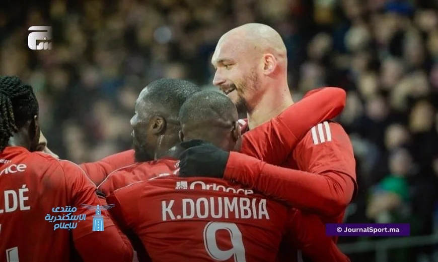 أولمبيك ليون يخيب آمال جماهيره بتعادل سلبي أمام بريست في الدوري الفرنسي