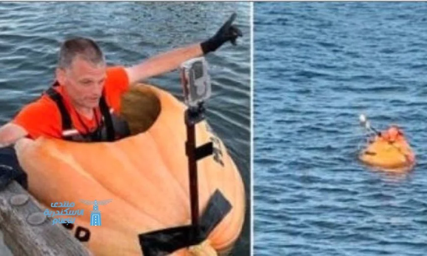 أمريكي ينجح في قطع مسافة 95 كيلومترا في نهر كولومبيا داخل قرع عسل