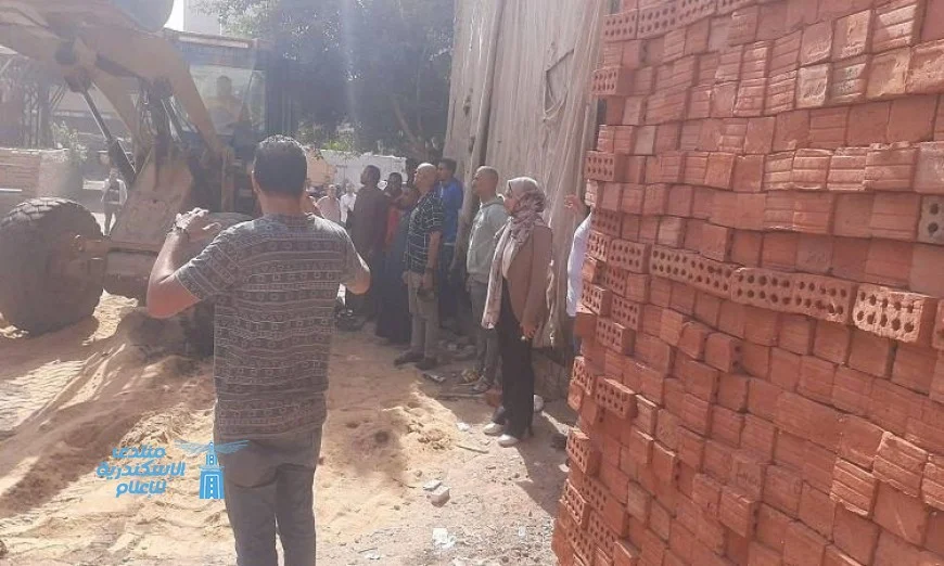 محافظ القليوبية يرصد جهود إزالة التعديات والمخالفات في قرية القلج