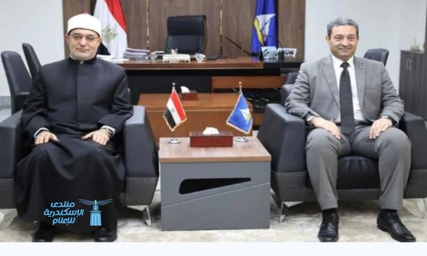 المفتي ومحافظ دمياط يتعاونان لإنشاء فرع جديد لدار الإفتاء في دمياط