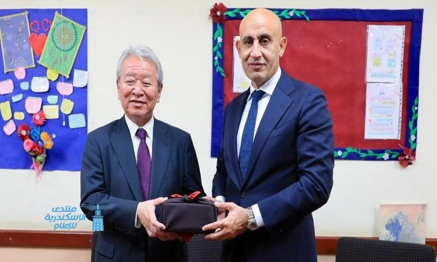 وزير التعليم يناقش سبل التعاون مع رئيس الوكالة اليابانية للتعاون الدولي جايكا