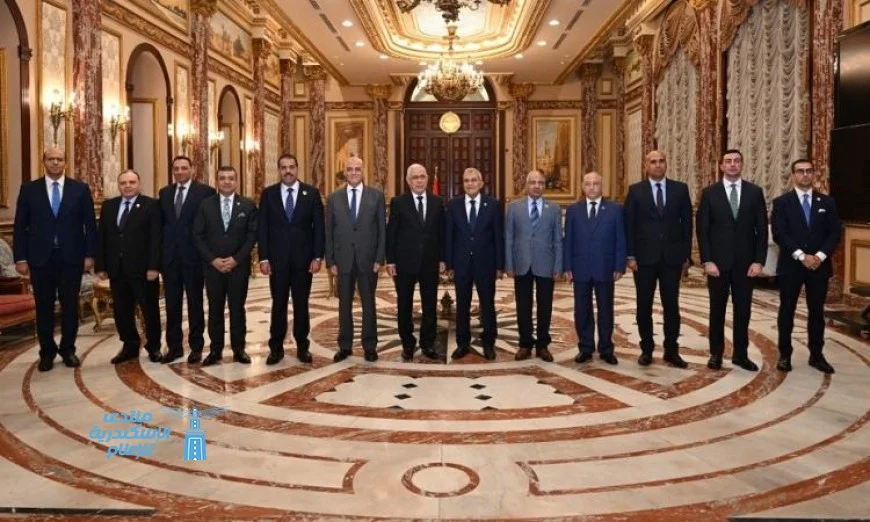 زيارة النائب العام لرئيس مجلس الشيوخ لتهنئته بتوليه المنصب الجديد بالصور