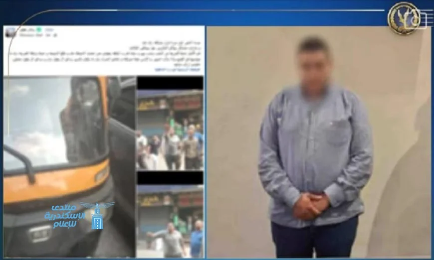 القبض على سائق توك توك اعتدى بالسب على قائد سيارة خاصة