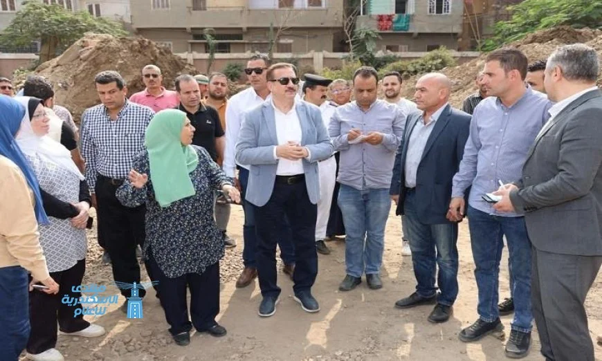 محافظ المنوفية يزور موقع إنشاء مدرسة شهداء 6 أكتوبر في جروان ويؤكد على أهمية تطوير التعليم