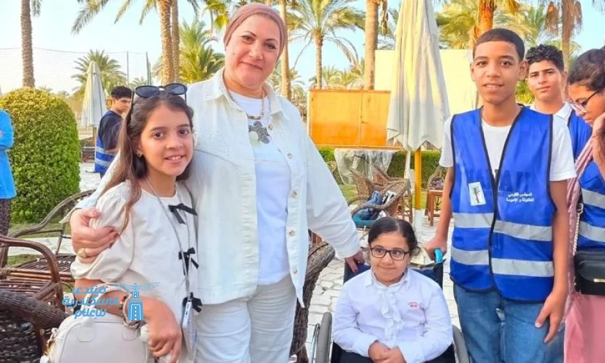 السنباطي تأخذ 30 طفلاً من سفراء المجلس للاحتفال في شمال سيناء