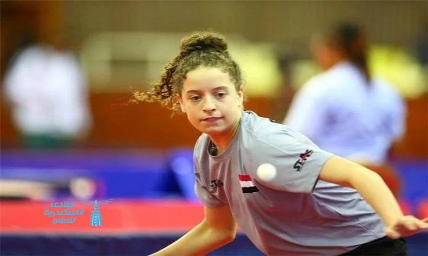 هنا جودة تتأهل لدور الـ 16 في بطولة فرانكفورت لتنس الطاولة بمستوى استثنائي