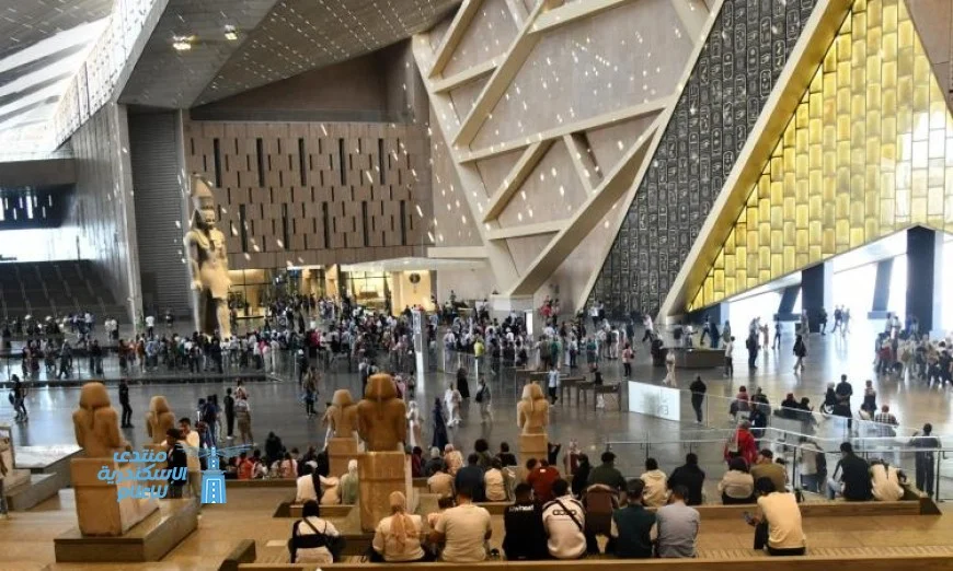 المتحف المصري الكبير يفتح أبوابه لاستقبال الزوار مع صور رائعة لجذب الأنظار