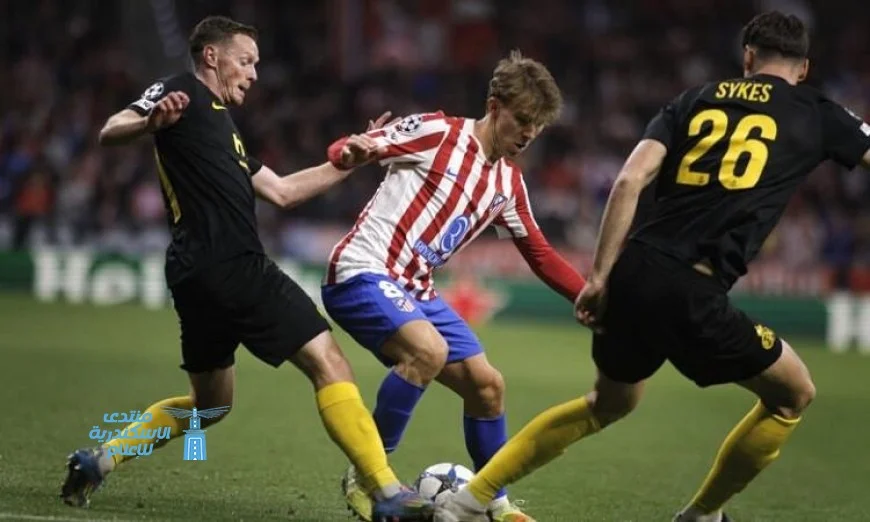 أتلتيكو مدريد يفوز بثلاثية مبهرة على يونيون سان جيلواز في دوري أبطال أوروبا