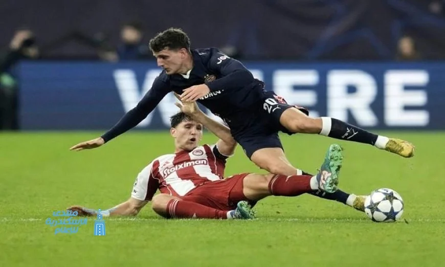 أيندهوفن ينتزع تعادلاً مثيرًا من أولمبياكوس في دوري أبطال أوروبا