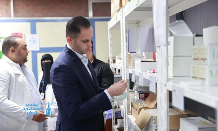 نائب وزير الصحة يقوم بجولة تفقدية في مستشفى مطروح العام لتعزيز جودة الخدمات الطبية