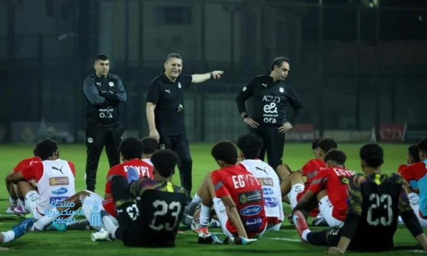 منتخب مصر تحت 2009 يواصل استعداداته القوية لملاقاة الأردن في مباراتين وديتين
