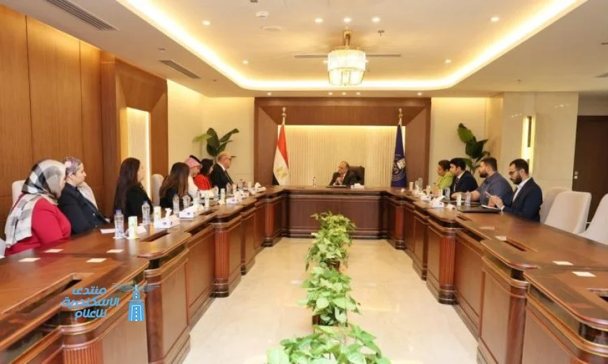 الغمراوى يلتقي بممثلي شركة ميكوميد لتعزيز شراكة قوية في صناعة المستلزمات الطبية