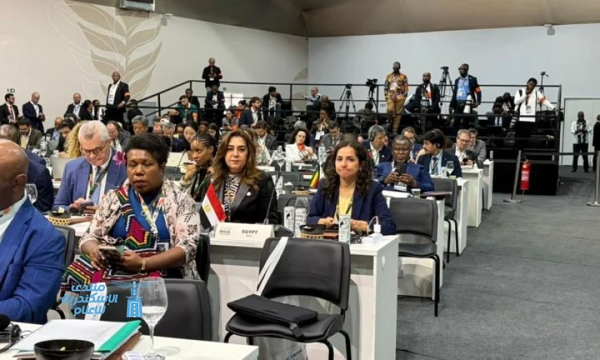 وزيرة التنمية المحلية تطلق دعوة لإعادة إحياء روح مؤتمر باريس للعدالة والثقة