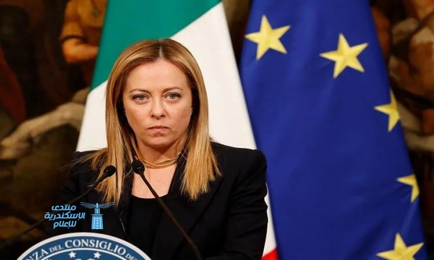 أبومازن وميلوني يناقشان تثبيت وقف النار في غزة واستكمال الانسحاب الإسرائيلي