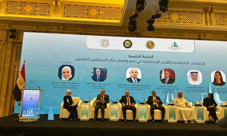 شيخون يكشف عن الفرص الاستثمارية والإصلاحات الاقتصادية في منطقة قناة السويس