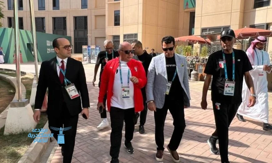 وزير الشباب والرياضة يلتقي ببعثة مصر خلال دورة ألعاب التضامن الإسلامي في الرياض