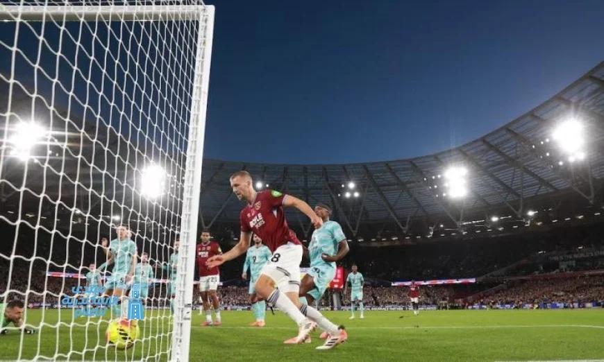 ويست هام يونايتد يحقق انتصارا مثيرا على بيرنلي في الدوري الإنجليزي الممتاز