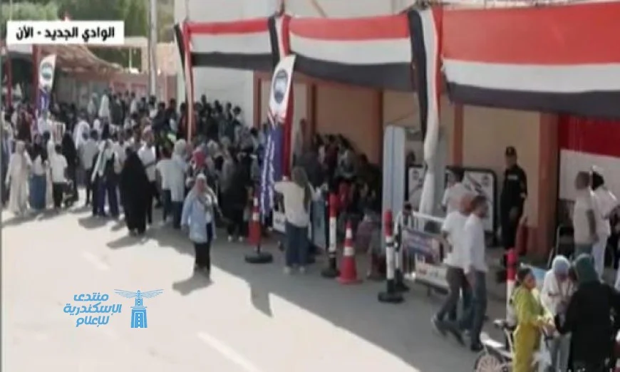 إقبال ملحوظ للناخبين في مراكز الاقتراع بالوادي الجديد خلال انتخابات النواب