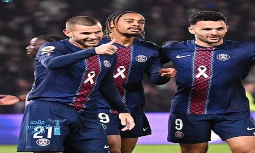 باريس سان جيرمان ينتزع انتصاراً مثيراً أمام أولمبيك ليون في صراع الدوري الفرنسي