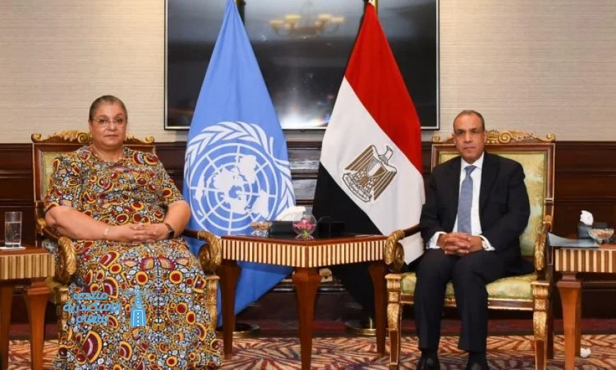 عبد العاطي يناقش طرق تعزيز التسوية السياسية مع الممثلة الأممية في ليبيا