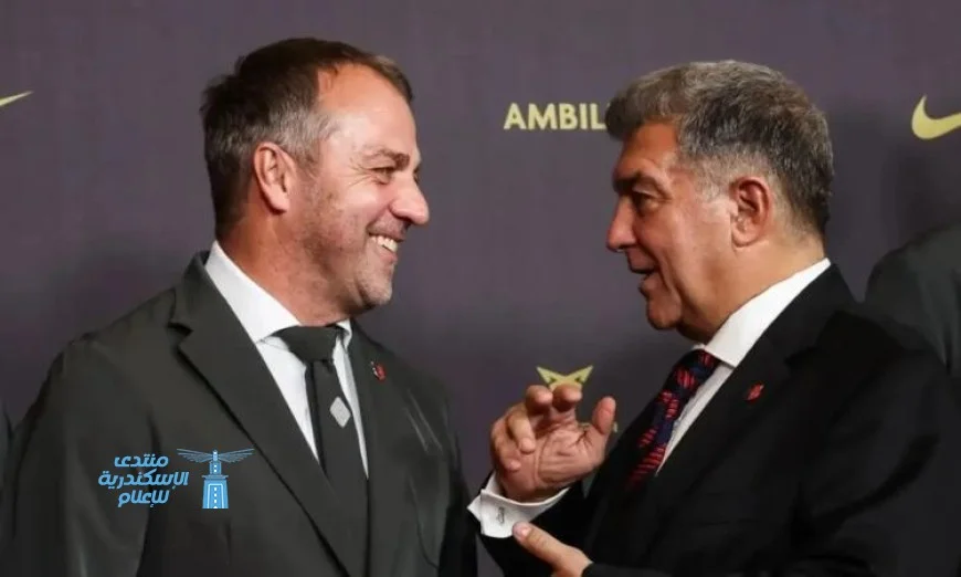 لابورتا يصف هانسي فليك بالظاهرة بعد انتصار برشلونة الكبير على سيلتا فيجو