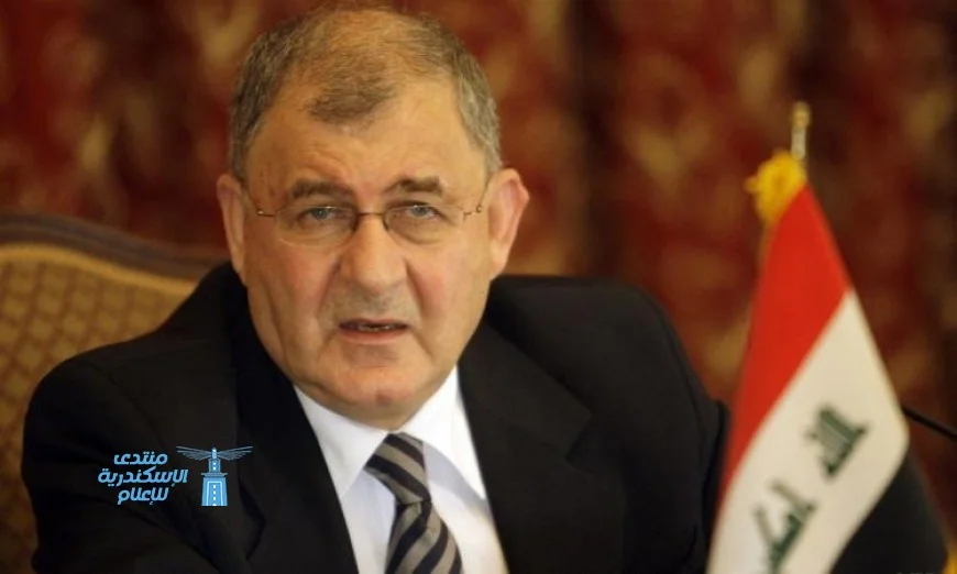 الرئيس العراقي يؤكد التزامه بتأمين جميع المتطلبات لضمان نزاهة العملية الانتخابية
