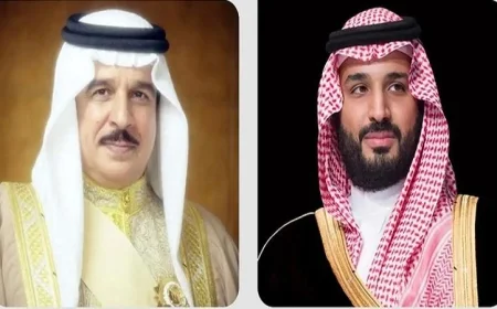 ولي العهد السعودي يستقبل رسالة مهمة من ملك البحرين لتعزيز التعاون بين البلدين