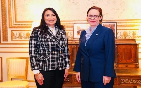 وزيرة خارجية السويد تبرز أهمية مصر كمركز إقليمي ودولي في السياسة العالمية