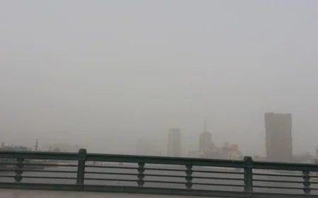 حالة الطقس غدا مائلة للدفء نهارا وشديدة البرودة ليلا في معظم المناطق