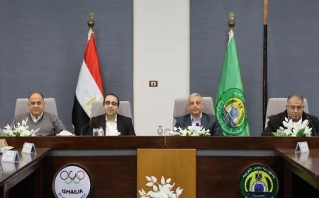 محافظ الإسماعيلية يراقب تقدم أعمال اللجنة العليا للمشروعات لتعزيز التنمية المحلية