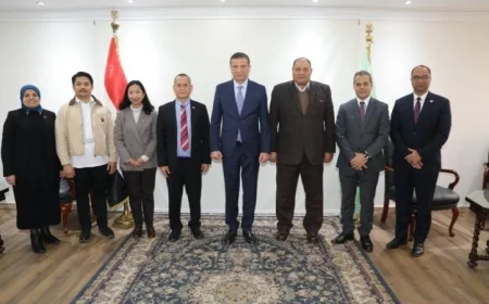 وزير الزراعة يناقش مع وفد فلبيني سبل تعزيز وصول المنتجات المصرية للأسواق الآسيوية