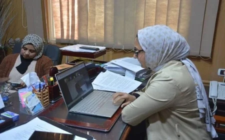 نائب محافظ الوادي الجديد تناقش خطوات إدارة محمية كهف الجارة لتعزيز السياحة البيئية