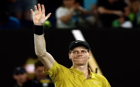 سينر يتخطى سبيزيري ويتأهل إلى الدور الرابع في بطولة أستراليا المفتوحة للتنس