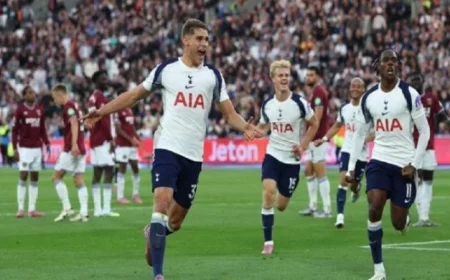 تعادل مثير يحرم بيرنلي من انتصار مهم أمام توتنهام هوتسبير