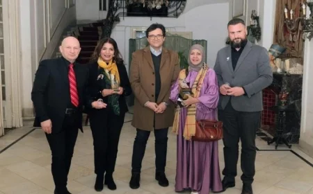 وزير الثقافة يناقش آفاق التعاون مع وفد جائزة بريكس الأدبية الدولية