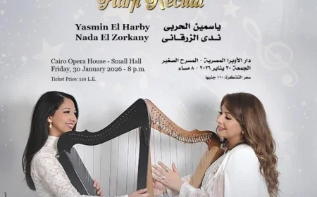 ياسمين الحربى وندى الزرقانى تتألقان بعزف الكلاسيكيات العالمية وموسيقى الجاز في الأوبرا