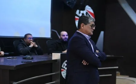 أوسكار رويز يتناول استراتيجيات جديدة مع حكام دوري نايل في اجتماع فني هام