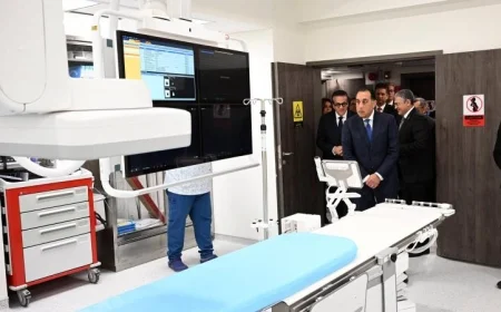 رئيس الوزراء يقوم بجولة تفقدية لأقسام مستشفى كليوباترا التجمع ويشهد تحسينات جديدة